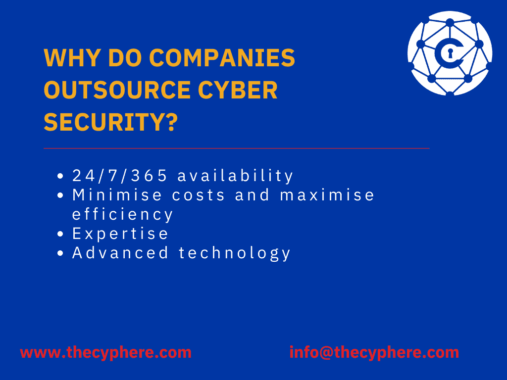 Why do companies outsource cyber security 1