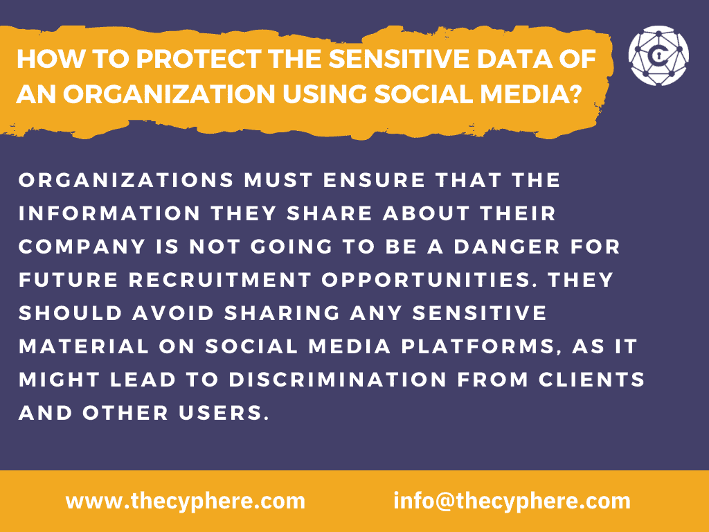 How to protect the Sensitive Information of an organization