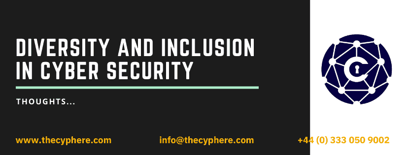 Thoughts on diversity and inclusion in cybersecurity 9 diversity and inclusion 1