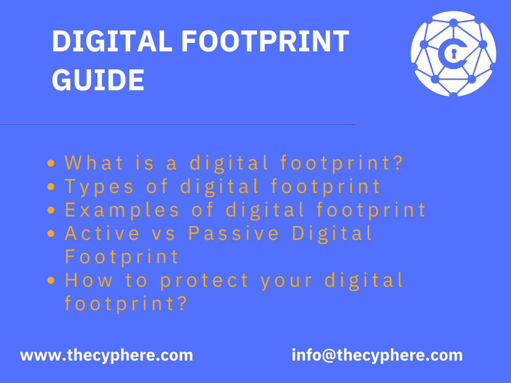 Digital Footprint guide