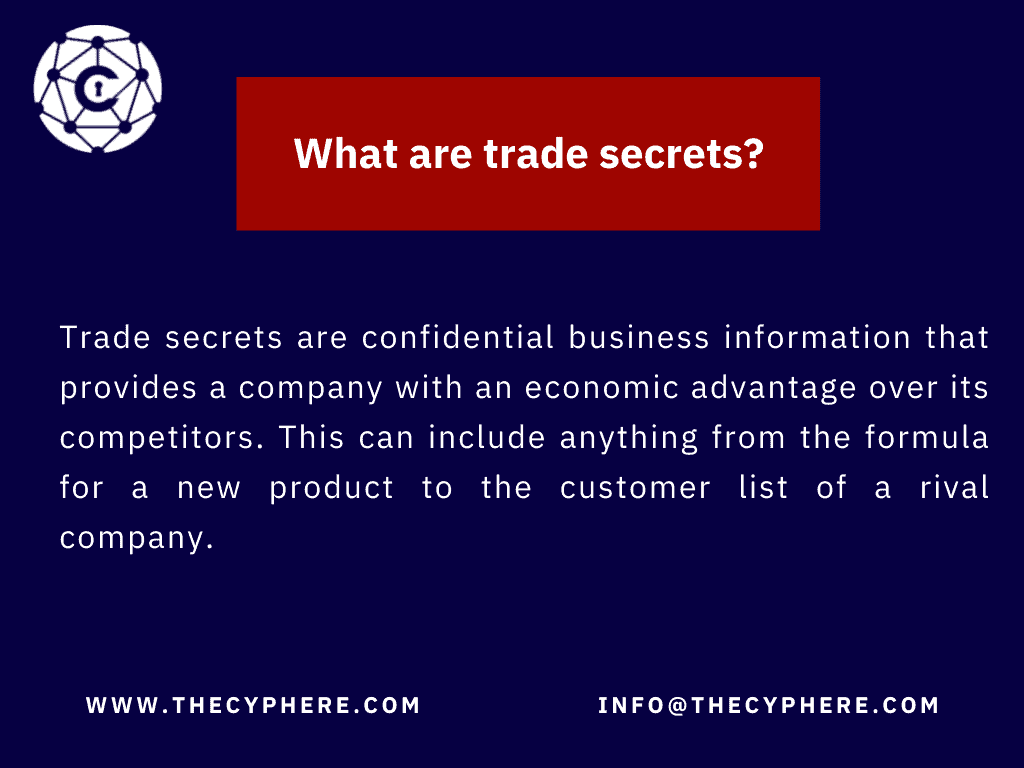 What are trade secrets and how do they relate to corporate espionage?