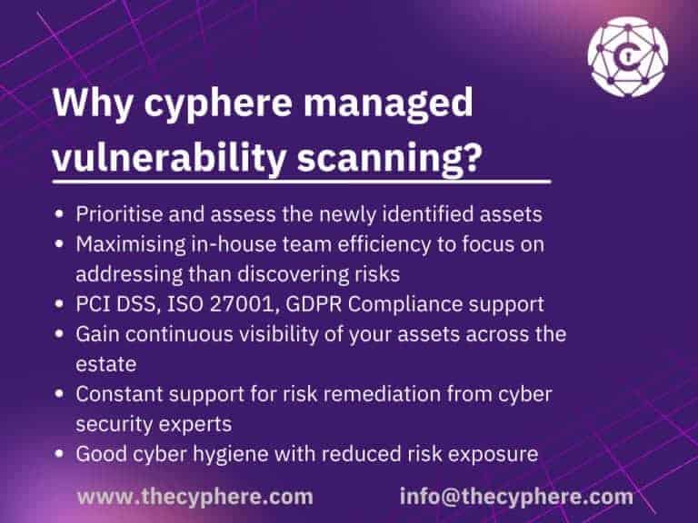 Why choose managed vulnerability scanning for cybersecurity?