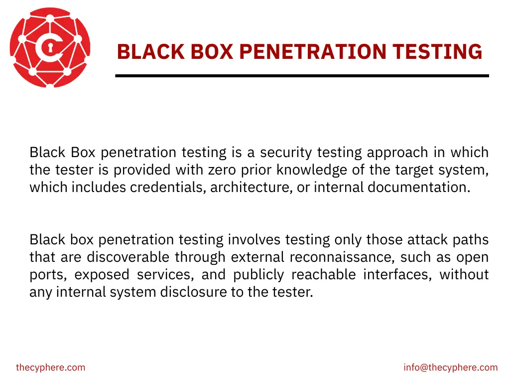 28 Types of Penetration Testing: Knowledge-Based, Target-Specific And Others 1 black box pentesting