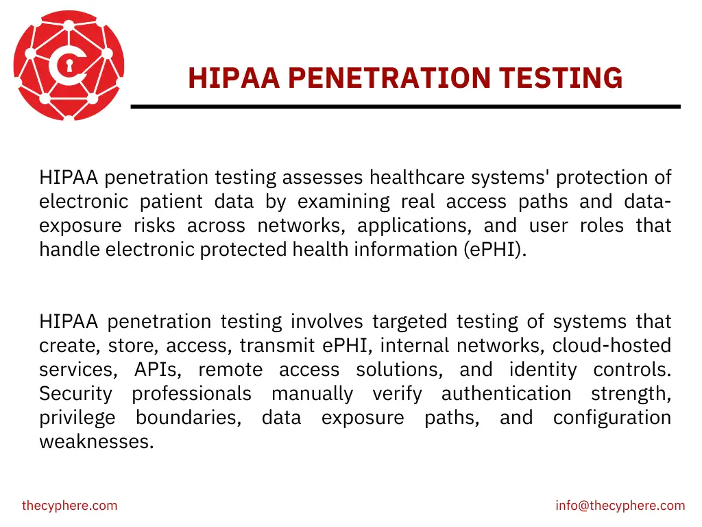 28 Types of Penetration Testing: Knowledge-Based, Target-Specific And Others 26 hippa penetration testing